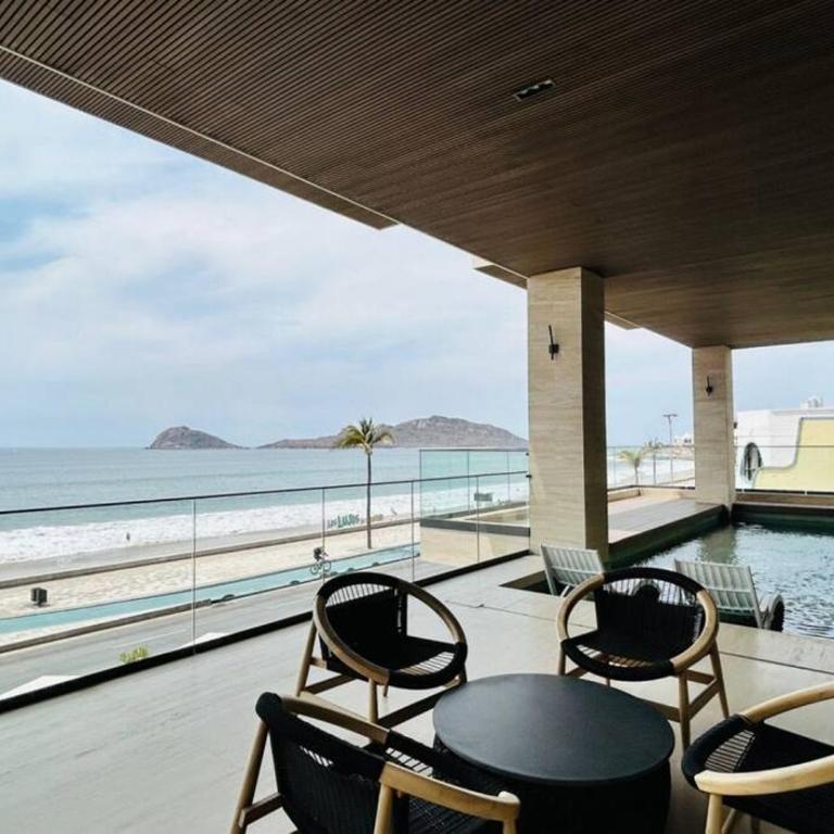 Elegante con vista al mar y malecón by G P S rentas - Two-Bedroom Apartment - 17