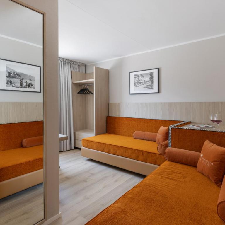 Living Ascona Boutique Hotel - Junior Suite con Terrazza e Vista Parziale Lago - 3