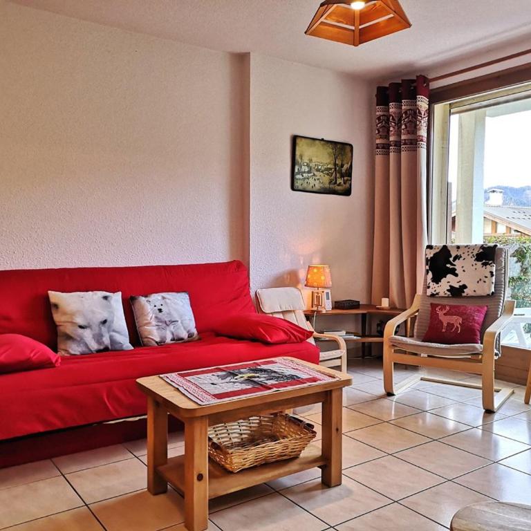 Appartement cosy avec terrasse - 6 pers, proche pistes et commerces, parking inclus - Appartement 1 Chambre - 1