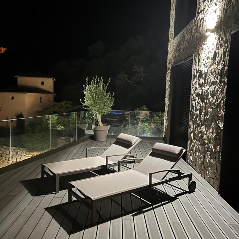 villa vue mer « golf St Tropez » les issambres - Villa - Vue sur Mer - 47