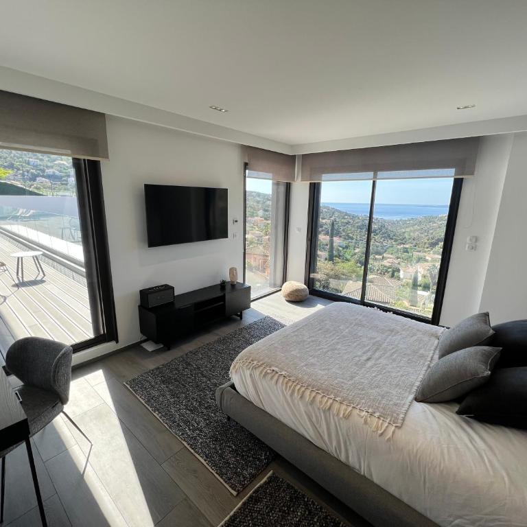villa vue mer « golf St Tropez » les issambres - Villa - Vue sur Mer - 20