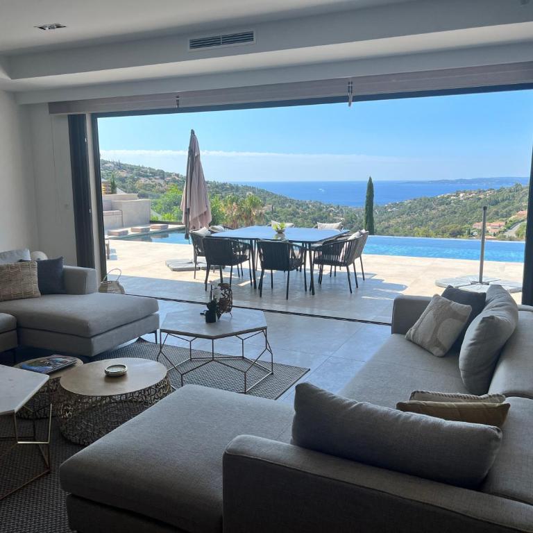 villa vue mer « golf St Tropez » les issambres - Villa - Vue sur Mer - 14