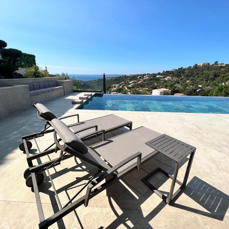 villa vue mer « golf St Tropez » les issambres - Villa - Vue sur Mer - 9
