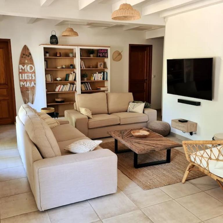 Villa Elizalde Moliets - climatisée, piscine chauffée, vélos et surfs inclus - Villa - 17