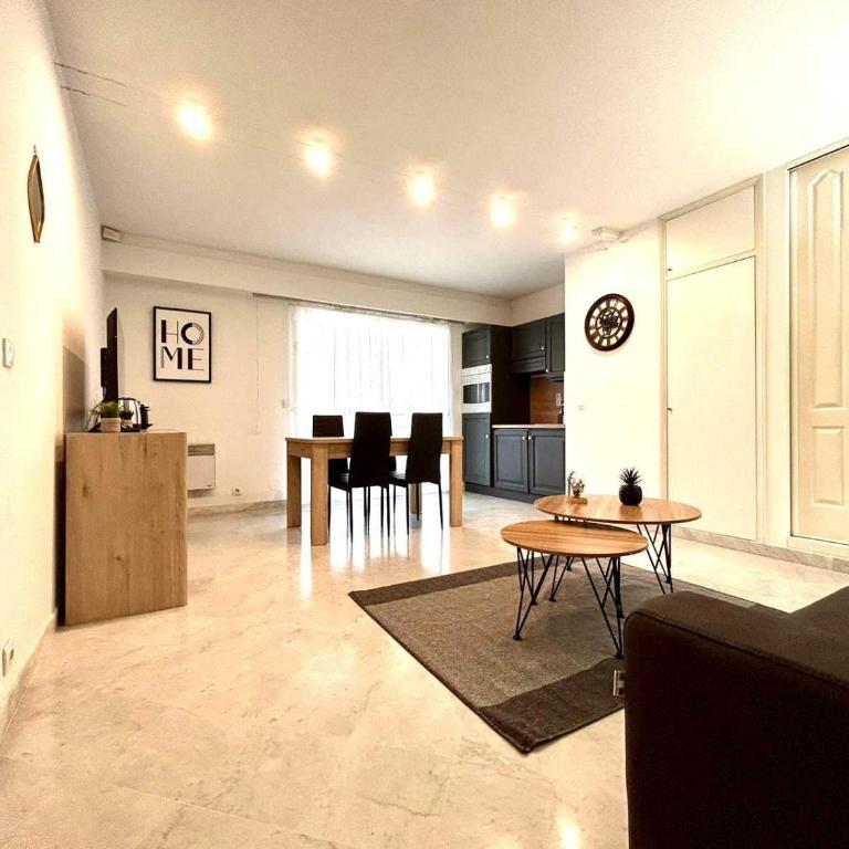 Le Victoria, beau T2 central au pied des plages, piscine, sauna - Appartamento con 1 Camera da Letto - 5