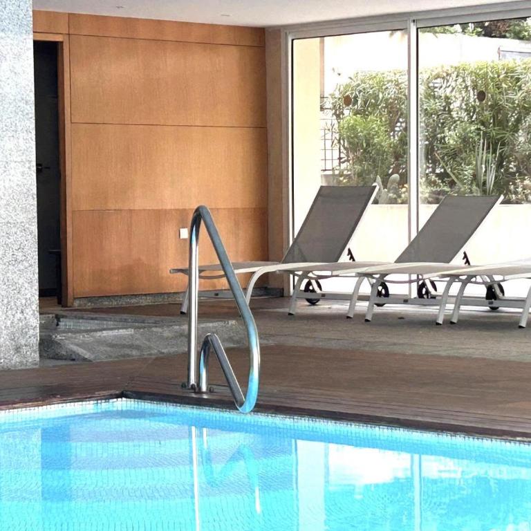Le Victoria, beau T2 central au pied des plages, piscine, sauna - Appartamento con 1 Camera da Letto - 16