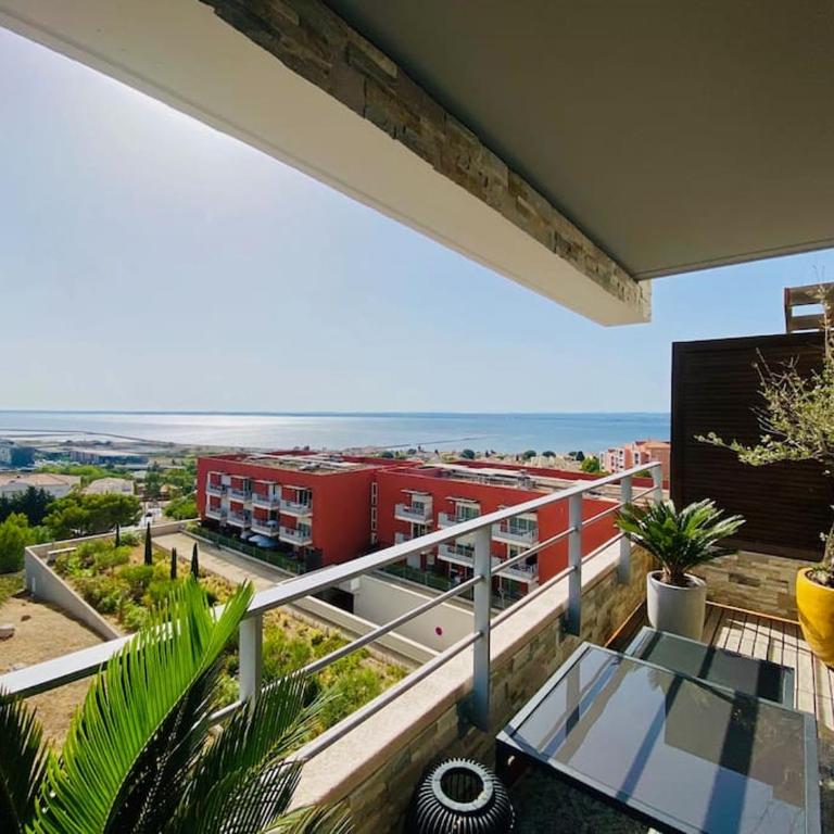 ''Le Soleil'' Superbe T3 avec vue étang et mer, clim parking et piscine - Apartment mit 2 Schlafzimmern - 25