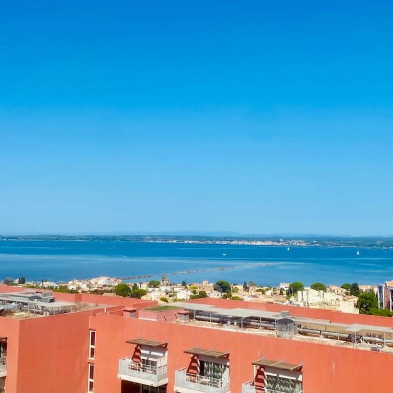 ''Le Soleil'' Superbe T3 avec vue étang et mer, clim parking et piscine - Apartment mit 2 Schlafzimmern - 27