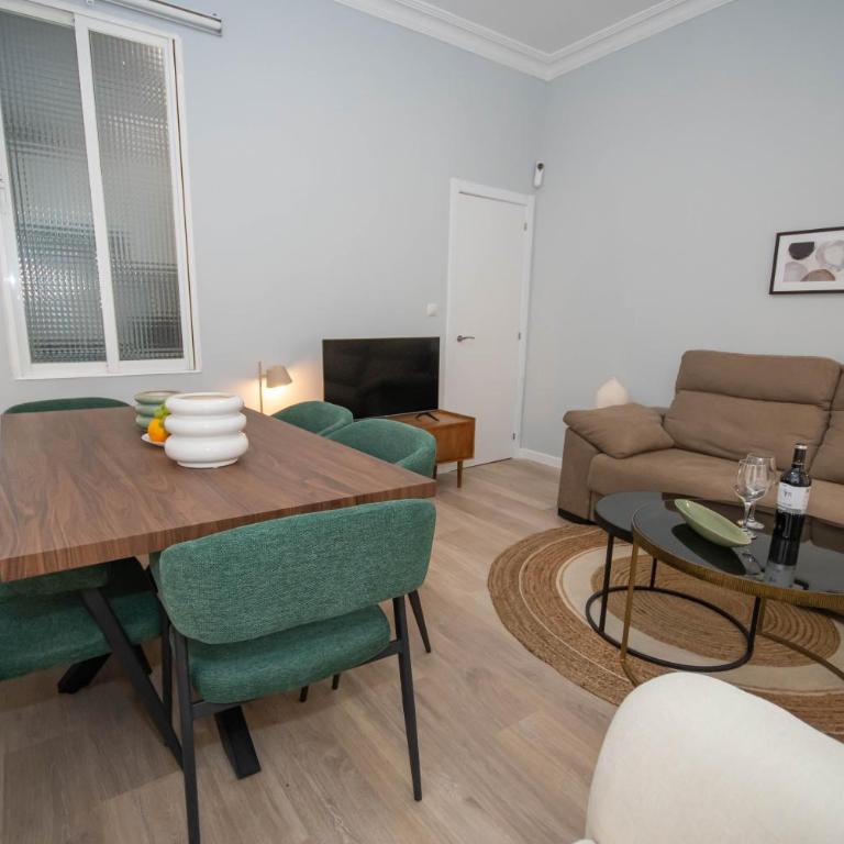 Luminoso y amplio apartamento TEMPORAL en Cuatro Caminos Madrid TOP111 - Three-Bedroom Apartment - 14