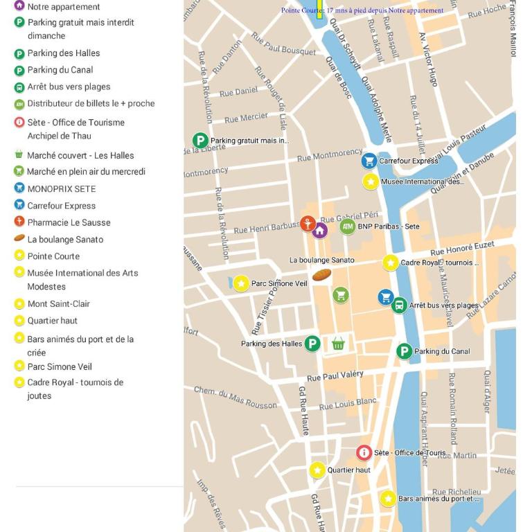 En cœur de ville et climatisé - Le Off Sète - Apartamento - 17