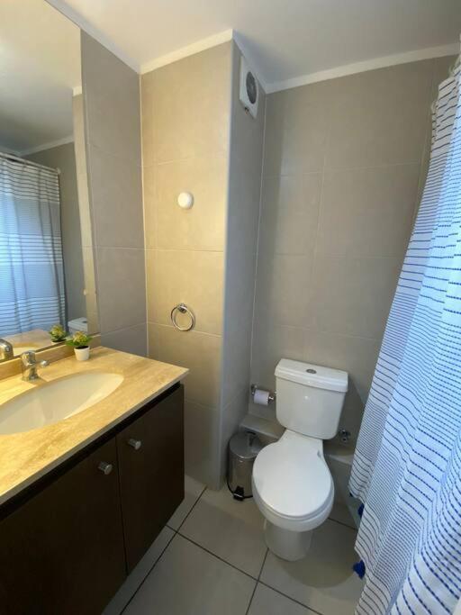 Acogedor y cómodo depto. 2d+2b - Apartamento de 1 dormitorio - 3