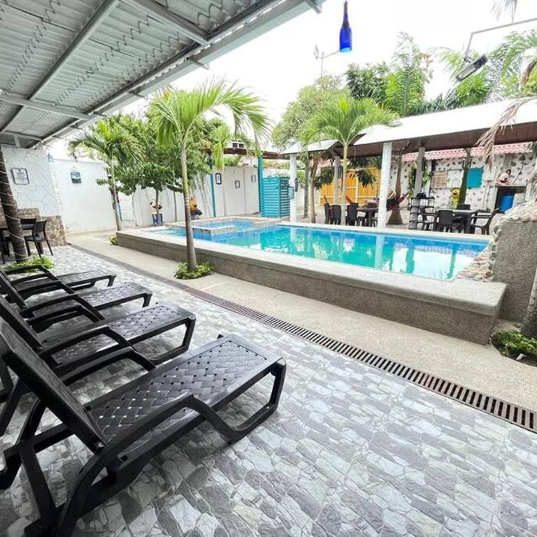 Casa vacacional #2 con vista al mar y piscina con 3 dormitorios , General Villamil Playas-Ecuador - Casa de 3 dormitorios - 7