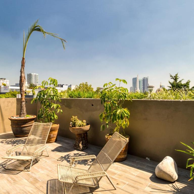 Chic PH Haven with rooftop, Condesa 2BR By Tasman - Apartamento - 17