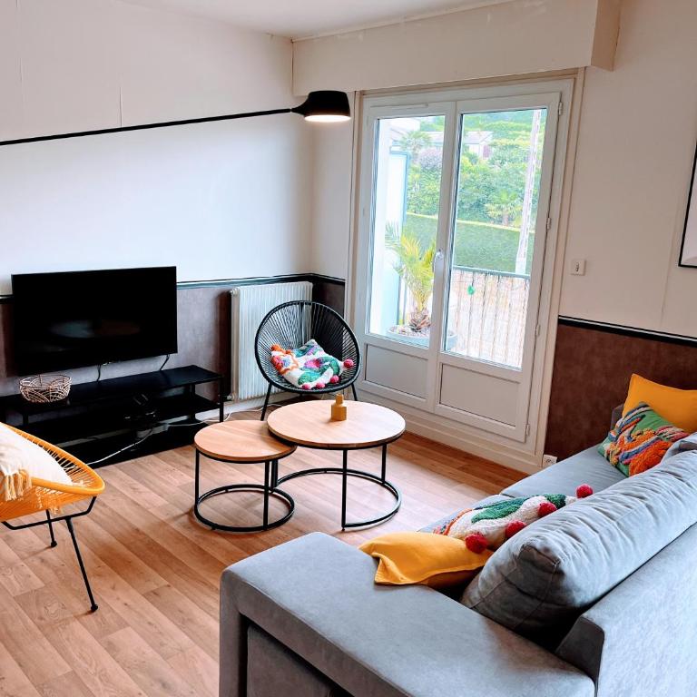 Traezh ar vag - Appartement Plage Perros-Guirec - Apartment mit 2 Schlafzimmern - 1