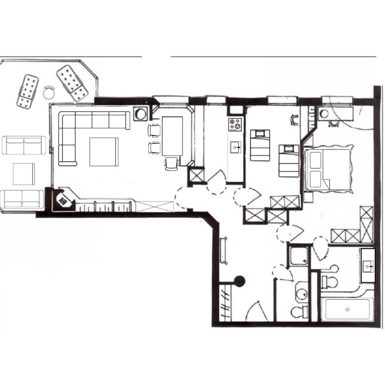 Chalet Belmont - Apartment mit 2 Schlafzimmern - 9