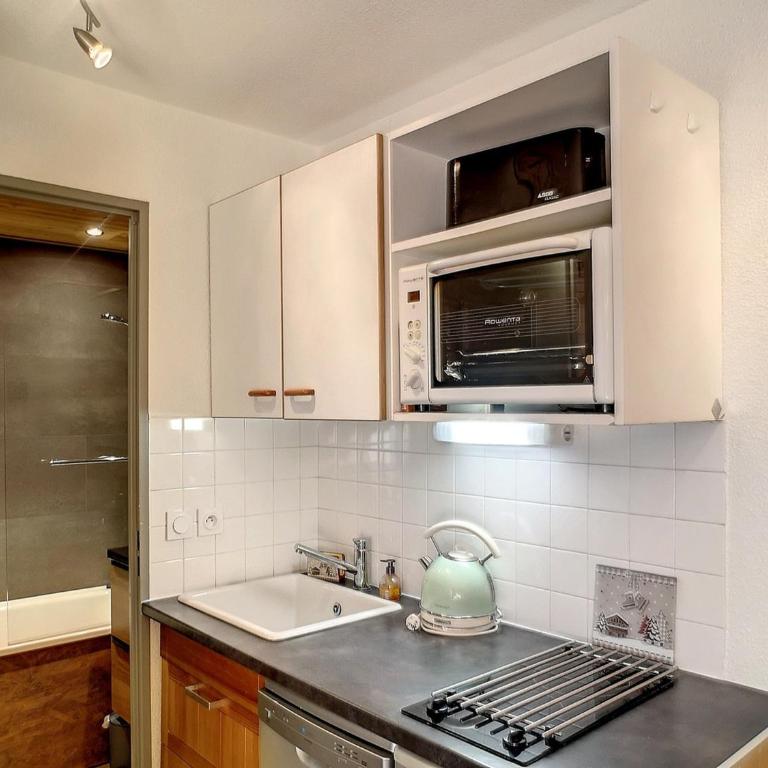 Les Menuires : 2 pers., Wifi, en front de neige - Appartamento con 1 Camera da Letto - 4