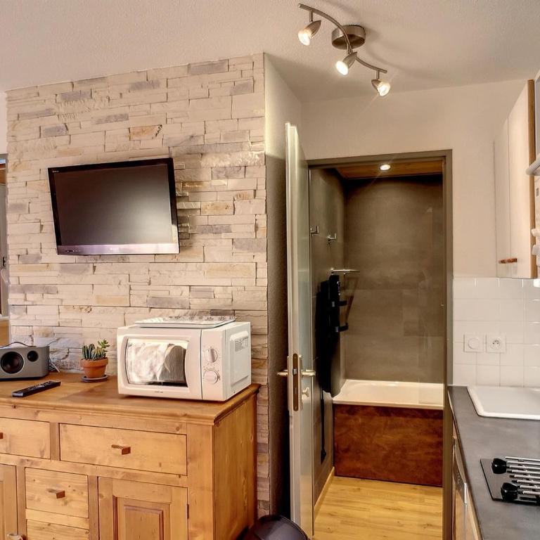 Les Menuires : 2 pers., Wifi, en front de neige - Appartamento con 1 Camera da Letto - 6