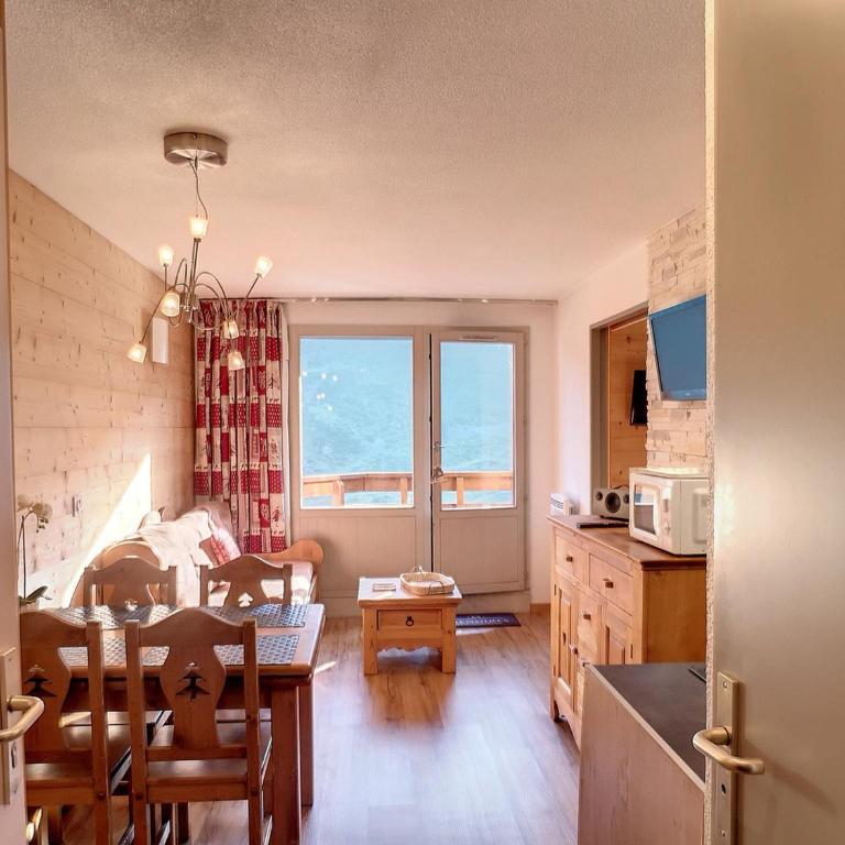 Les Menuires : 2 pers., Wifi, en front de neige - Appartamento con 1 Camera da Letto - 8
