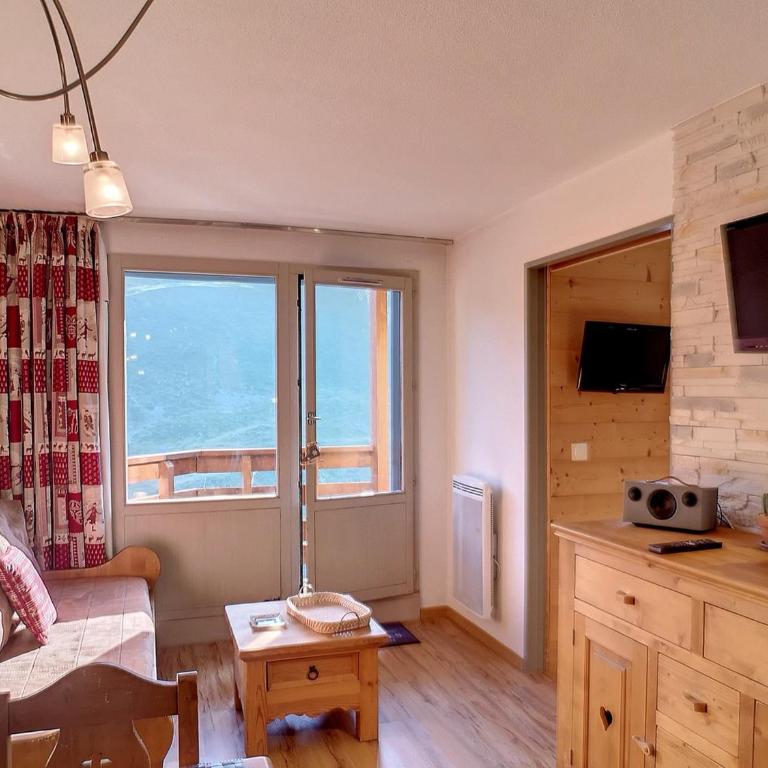 Les Menuires : 2 pers., Wifi, en front de neige - Appartamento con 1 Camera da Letto - 9