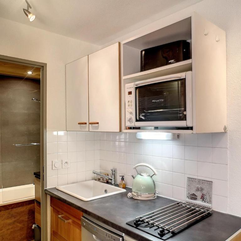 Les Menuires : 2 pers., Wifi, en front de neige - Appartamento con 1 Camera da Letto - 11