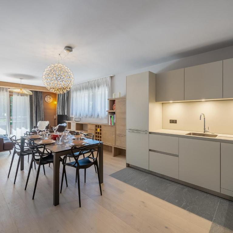 Appartement à Rochebrune avec Piscine, Sauna et Proximité Centre Megève - FR-1-569-29 - Appartement (5 Adultes) - 10
