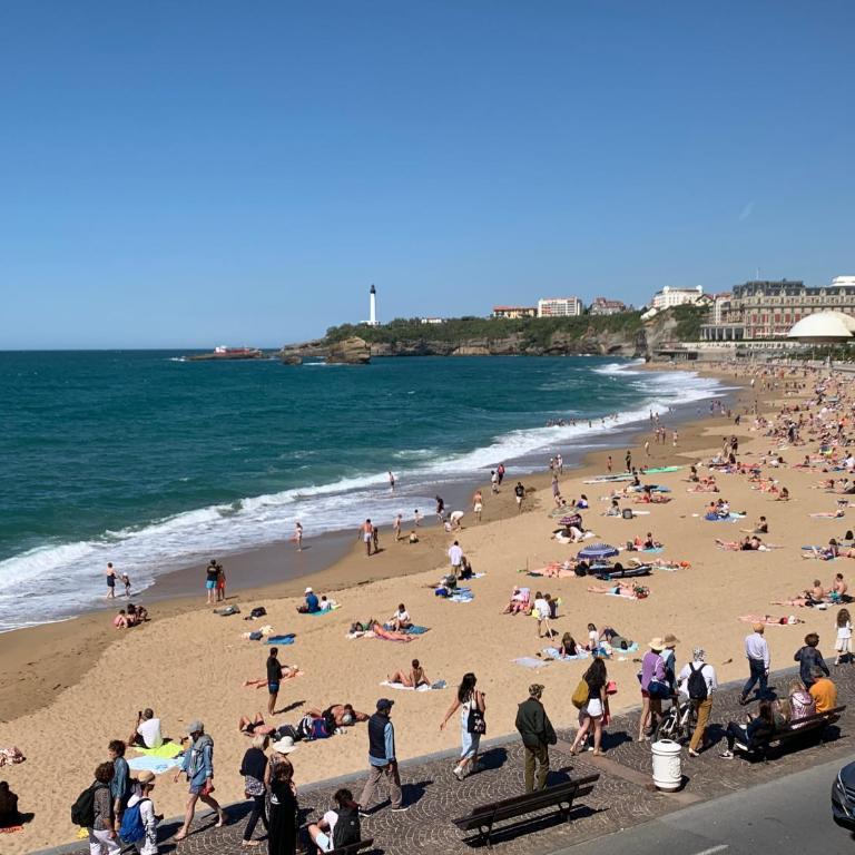 Biarritz centre, près Avenue de Verdun, cosy Apt 2 pieces , salon , chambre séparé, rue très calme à 10 minutes à pied de la grande plage - Appartement 1 Chambre - 19