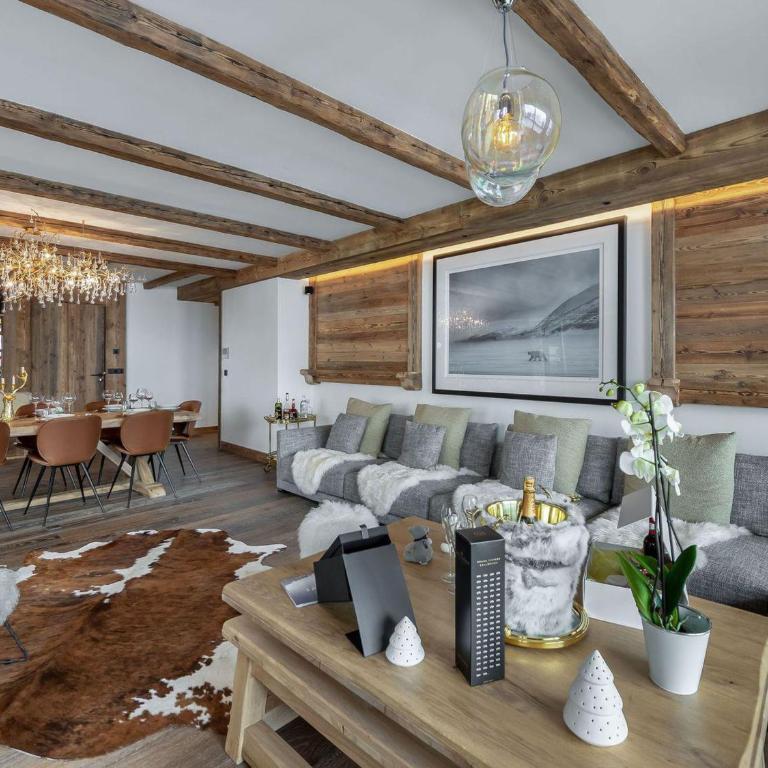 Appartement élégant avec jacuzzi à Val-d'Isère - 4 chambres en suite, proche piste de Bellevarde - FR-1-567-87 - Appartement (10 Adultes) - 15