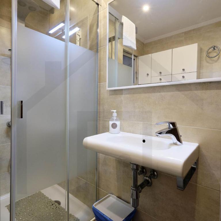 Ático Quintana I - con terraza, vistas a la ciudad, en el centro, con Wifi y garaje - Apartamento con ducha - 35