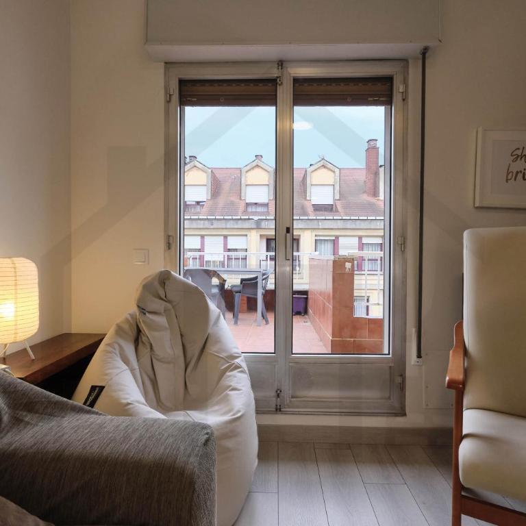 Ático Quintana I - con terraza, vistas a la ciudad, en el centro, con Wifi y garaje - Apartamento con ducha - 33