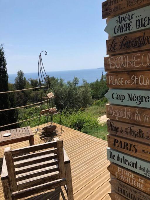 Nouveau ! pleine nature et vue mer au Lavandou - Villa 3 Chambres - 14
