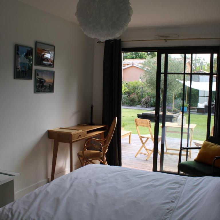 Le Jardin 51 - Chambre Double avec Terrasse - 14
