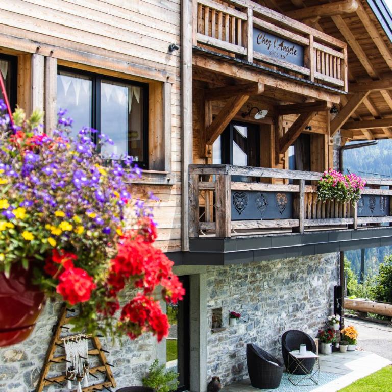 Chez L'Angèle - Apartment mit Blick auf die Berge - 23