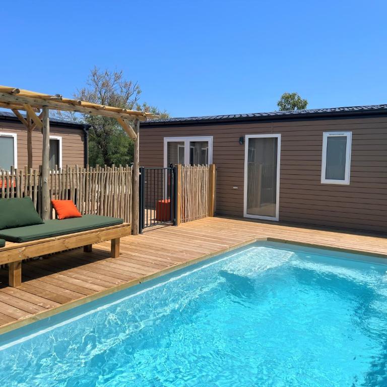 Camping La Clape Village - Suite Familiale Deluxe - 7