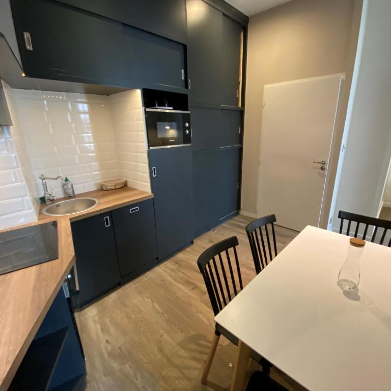 La Villa Beaupeyrat - Appart Hôtel de Charme dans bâtisse de caractère à 400m du coeur de ville de Limoges - Accès autonome - Appartement avec Terrasse - Rez-de-Chaussée - 3
