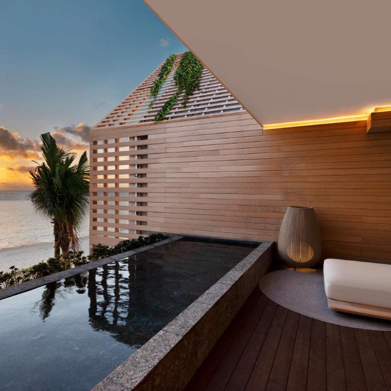 Banyan Tree Mayakoba - Suite con piscina y balcón frente al mar - 1