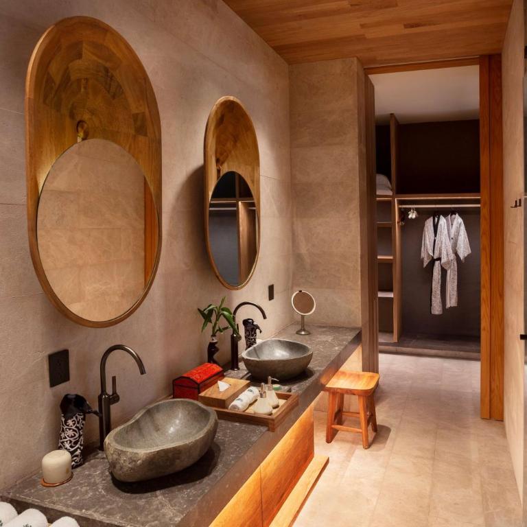 Banyan Tree Mayakoba - Suite con porche frente al mar y piscina - 1 cama extragrande - 3