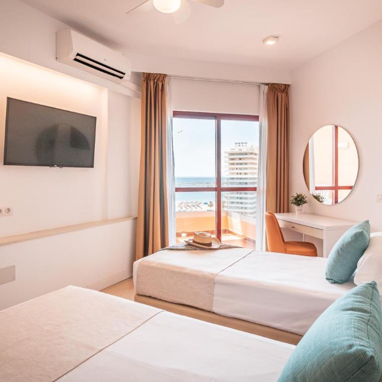 Hotel Angela - Adults Recommended - Habitación Doble con vistas al mar - 1 o 2 camas - 4