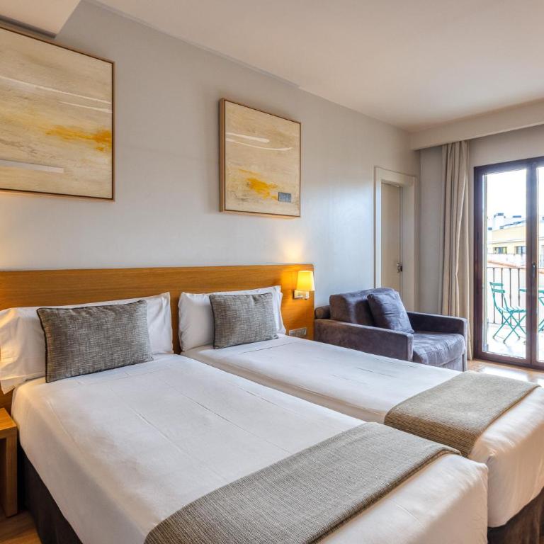 Arc La Rambla - Twin Room with Terrace - 2