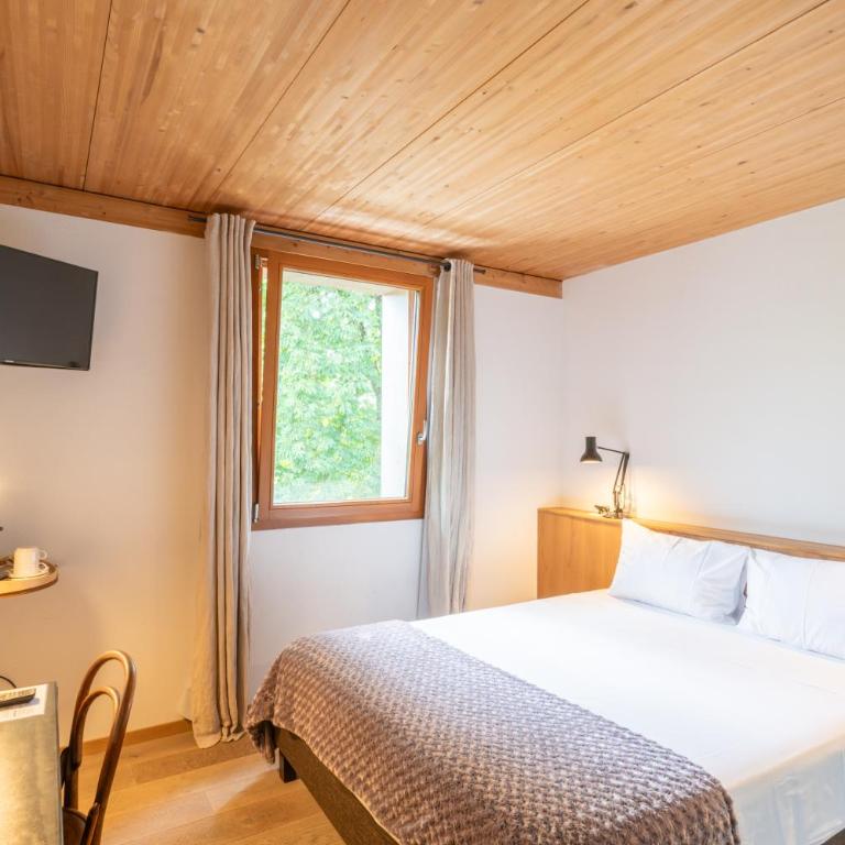 La Ferme du Lignon - Chambre Double - Vue sur Jardin - 12