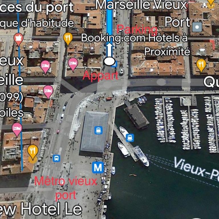 Standing Vieux port 110 m2, Marseille - Appartement 2 Chambres - 30