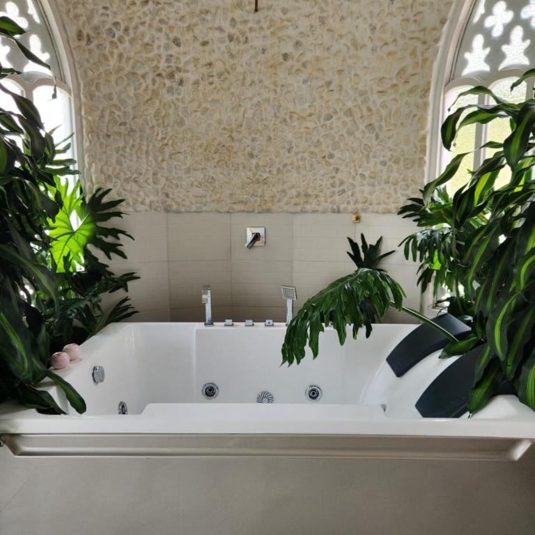 Hotel Mansion Sant Serrant Medellín- Aeropuerto Rionegro - Suite Deluxe con bañera de hidromasaje - 10