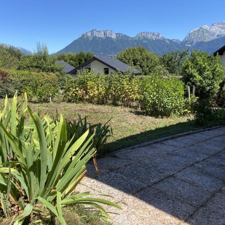 Saint-Jorioz Maison , vue montagnes, jardin clos , 8pers - Maison 4 Chambres - 21