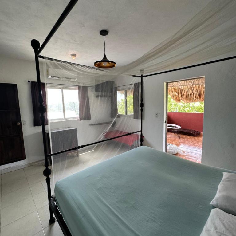 Black Jaguar Hostel - Habitación Doble con terraza - 8