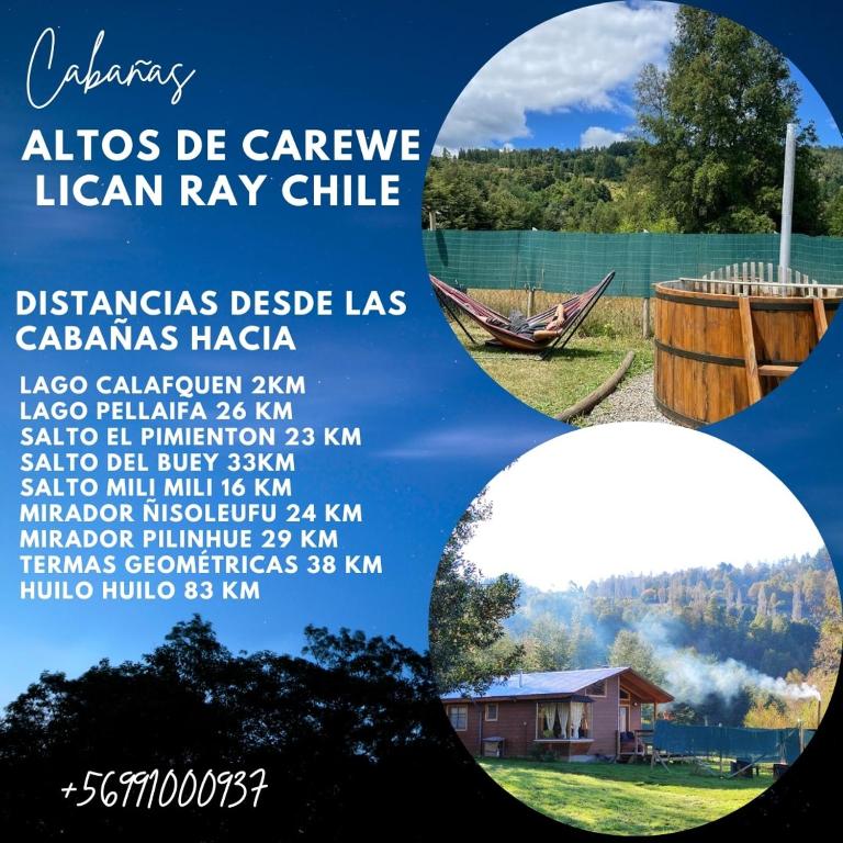 Cabañas Altos de carewe , Lican Ray chile - Casa con 1 dormitorio - 21