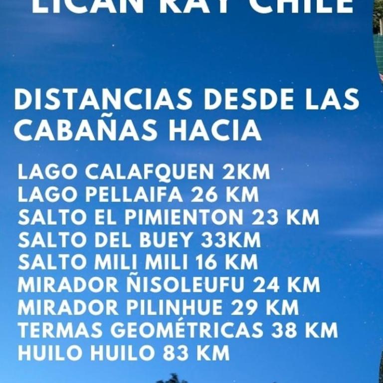 Cabañas Altos de carewe 2, Lican Ray Chile - Casa con 1 dormitorio - 40