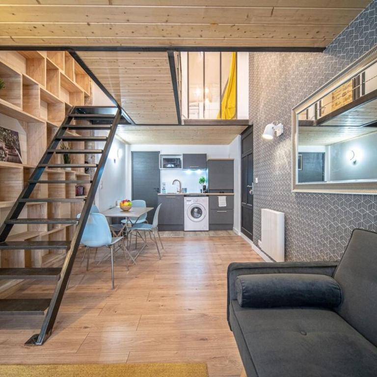 Spacious Loft in La Guillotière 2 Bedrooms Lyon 7 - Appartamento - 4