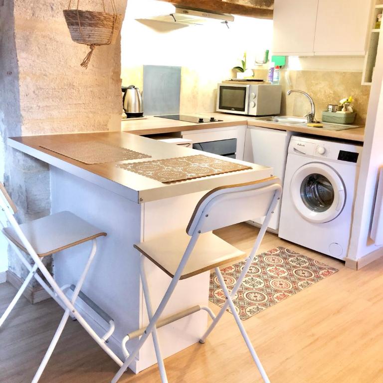 Grand studio sur jardin en centre-ville - Studio avec Vue sur Jardin - 11