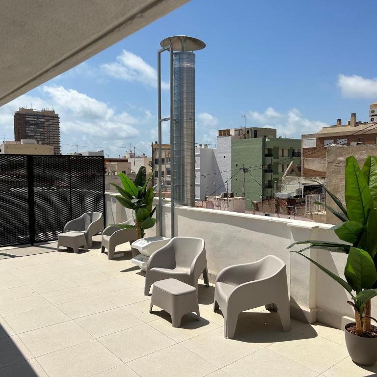 Apartamentos Bretón 17 Suite con terraza - Apartamento de 2 dormitorios - 17