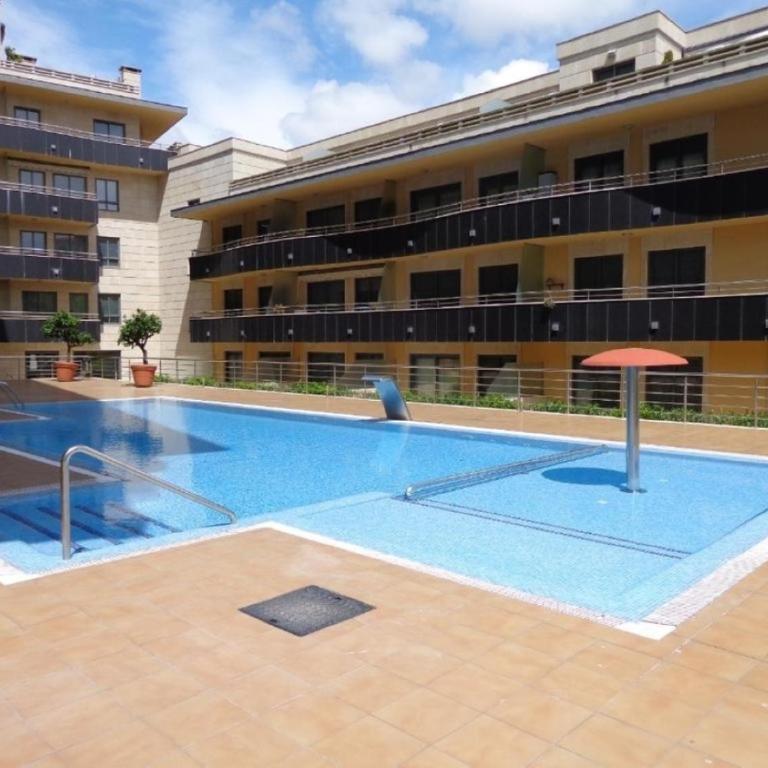Apartamento en urbanización con piscina en Playa de Silgar - Apartamento de 1 dormitorio - 1