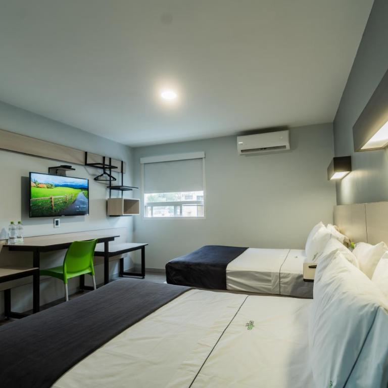HOTEL LEMON GREEN -Zona Expo Frente al Centro de Convenciones - Habitación Doble - 2 camas - 14